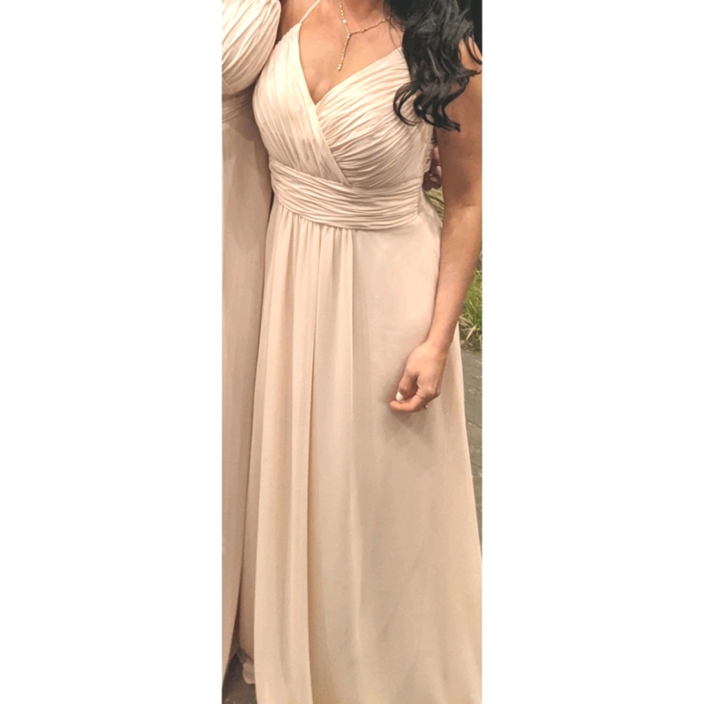 Beautiful Blush color formal dress
